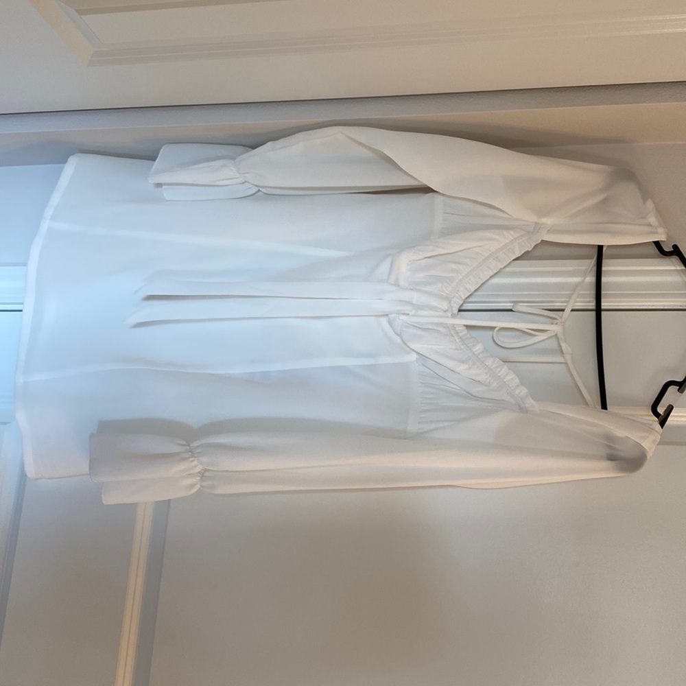 Tiger Mist mini bridal party dress